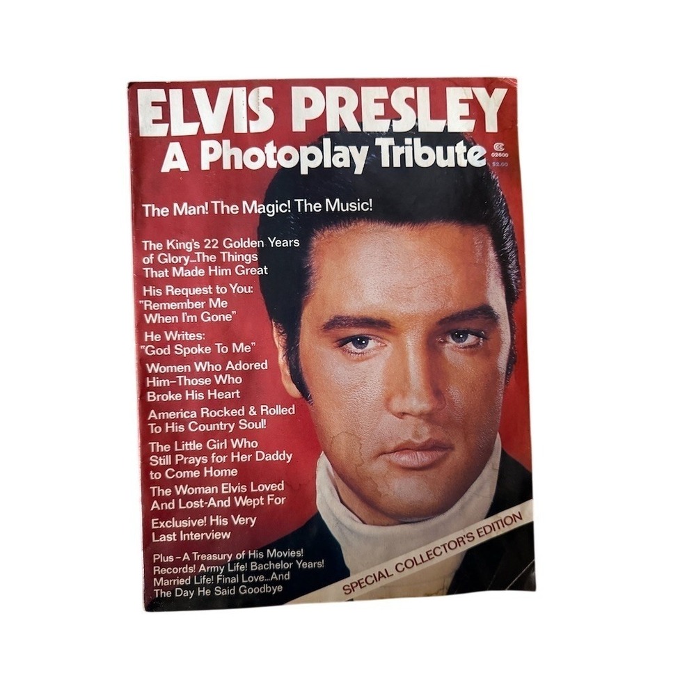 Elvis Presley A Photoplay Tribute Photoplay Special Collector's Edition see pics